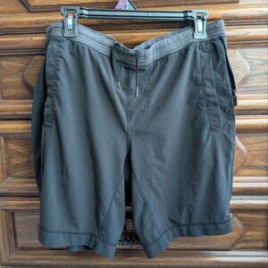 Men`s Lululemon Shorts Medium Running Gym Black